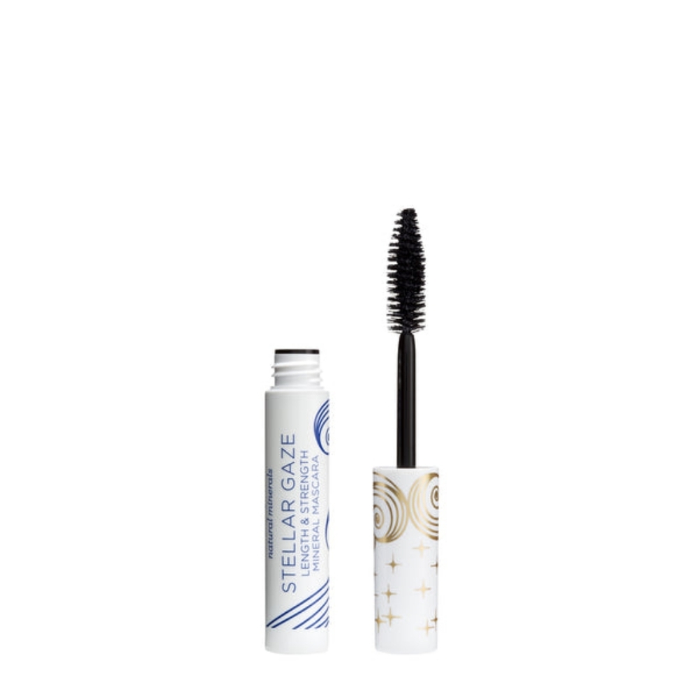 Pacifica  stellar gaze Length & Strength Mineral Mascara, color supernova black.